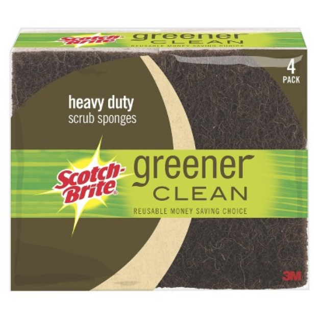 Scotch-Brite Greener Clean Cleaning Sponge