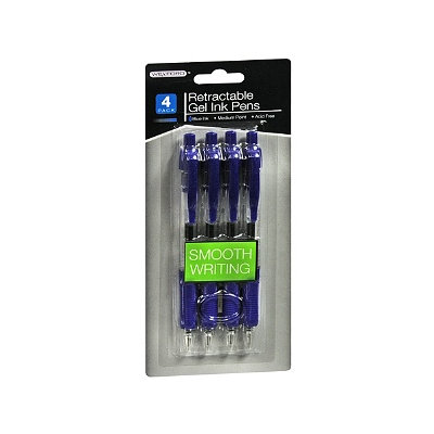 Corner Office Retractable Gel Ink Pens