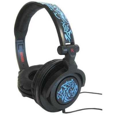 MAXELL 190265 - AMPB AMPLIFIED HEAVY BASS HEADPHONES (BLUE) - 190265 - AMPB