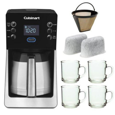Cuisinart Perfectemp 14-cup Thermal Programmable Coffeemaker Bundle with 2-Pack