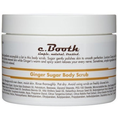 Booth's C. Booth Body Scrub, Ginger Sugar 8 oz (227 g)