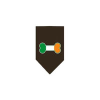 Ahi Bone Flag Ireland Screen Print Bandana Cocoa Small