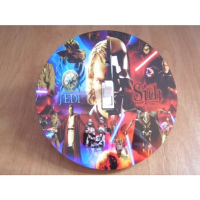STAR WARS #2 Light switch Cover 5 Inch Round (12.5 cms) Switch plate Switchplate