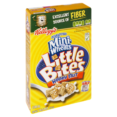 Kellogg's Frosted Mini-Wheats Little Bites Honey Nut Cereal
