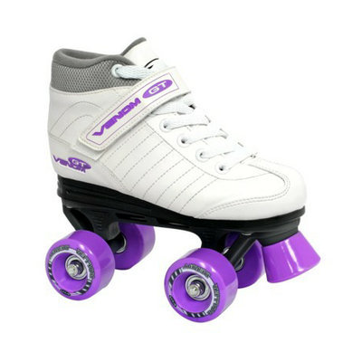 Roller Derby Girl's Venom Speed Quad Skate - Lavender/ White (3)