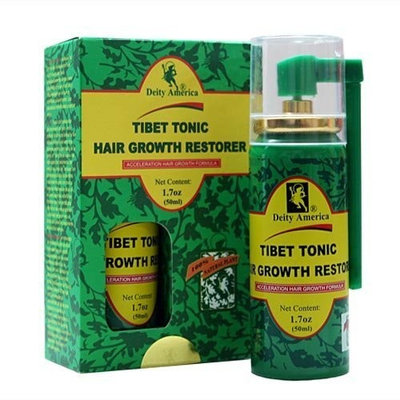 Deity America Tibet Tonic Hair Growth Restorer - 1.7 Oz (50 Ml) - 12 Bottles