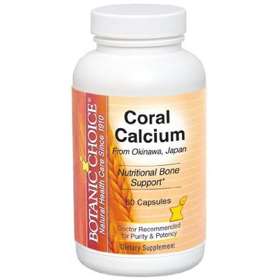 Botanic Choice Coral Calcium Capsules, 60 Count