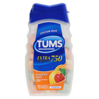 Tums Extra Strength Chewables - Assorted Fruit, 70 ct