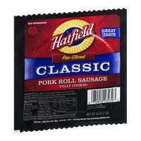Hatfield Classic Pork Roll Sausage Pre-Sliced