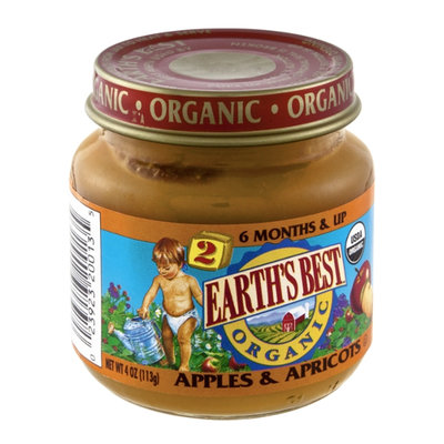 Earth's Best Organic Stage 2 Apples & Apricots