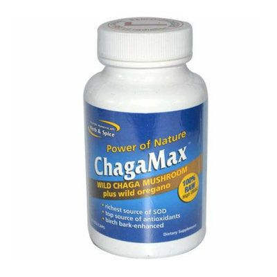 North American Hreb & Spice North American Herb and Spice ChagaMax 90 Vegetarian Capsules