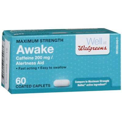 Walgreens Awake Alertness Aid Caplets