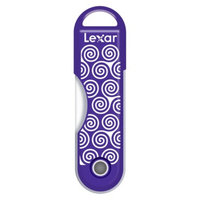 Lexar 32GB Swirls USB Flash Drive - Purple (JDTTS32BTR)