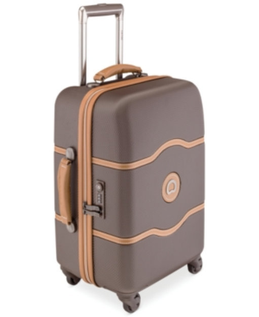 Delsey Chatelet 19" CarryOn Hardside Spinner Suitcase Reviews 2019