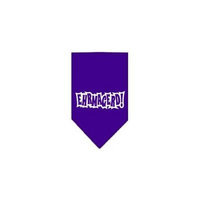 Ahi Ehrmagerd Screen Print Bandana Purple Large