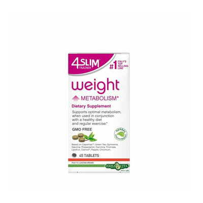 Erba Vita 4 Slim Trainer Weight Metabolism 45 tablets
