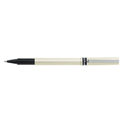 Uniball uni-ball Deluxe Roller Ball Stick Waterproof Pen, Fine- Black Ink (12
