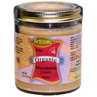 Artisana Macadamia/Cashew Butter (100% Organic), 8-Ounce Packages (Pack of 2)
