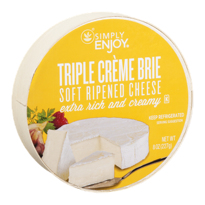 Simply Enjoy Soft Ripened Cheese Triple Creme Brie