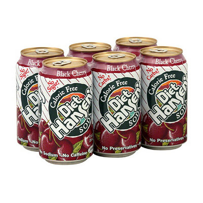 Hansen's Diet Black Cherry Soda