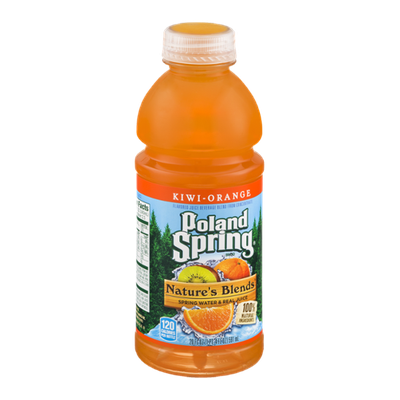 Poland Spring Nature's Blends Spring Water & Real Juice Kiwi-Orange