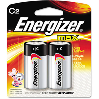 Energizer Max C Alkaline 2pk