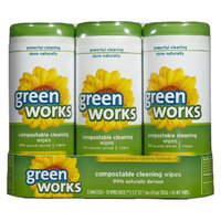 Green Works Original Scent Compostable Cleaning Wipes 30 ct, 3 pk