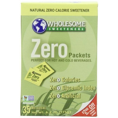 Wholesome Sweeteners Zero Carton, 35-Count (Pack of 3)
