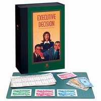University Games Bookshelf Games Executive Dicision Game Ages 12+, 1 ea