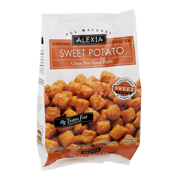Alexia All Natural Sweet Potato Crispy Bite-Sized Puffs