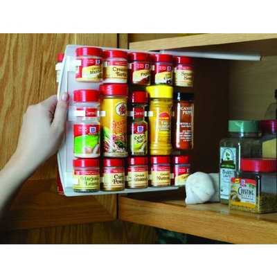 SpiceStor Organizer Spice Rack 40 Clip 10.75