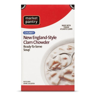 market pantry Market Pantry Chunky New England Clam Chowder 17.6 oz