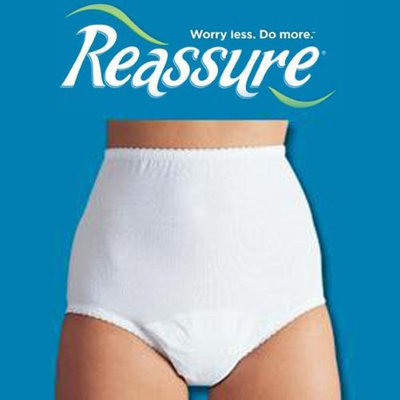Majestique Reassure Reusable Security Panty, 6 pairs, X-Large