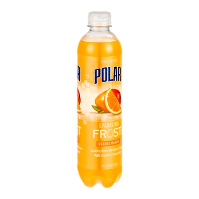 Polar Sparkling Frost Sparkling Water Orange Mango
