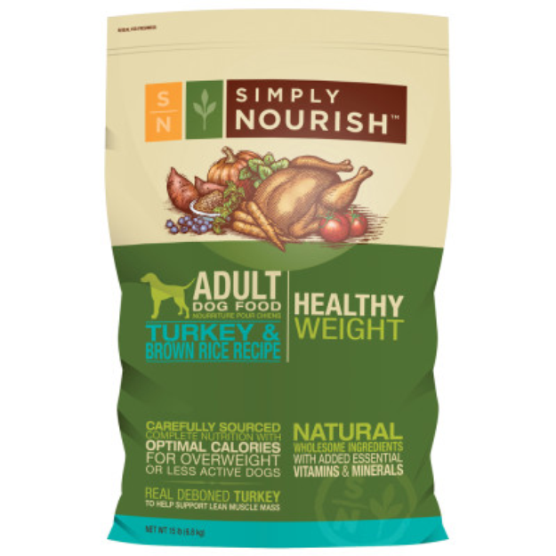 simply nourish dog food large breed