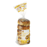 Ahold French Toast Bagels - 6 CT