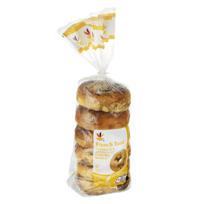 Ahold French Toast Bagels - 6 CT