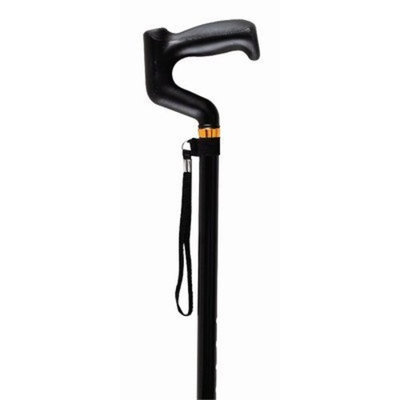 Medbasix Pillow Grip Single Point Cane Color: Silver Hummingbird