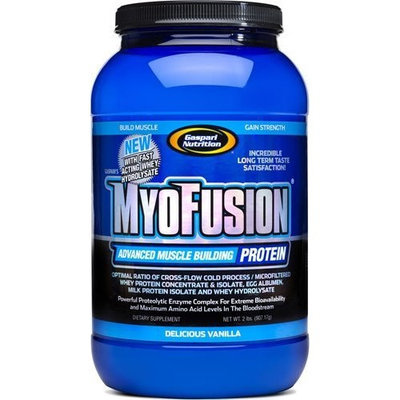 Gaspari Nutrition MyoFusion With Hydrolysate, Delicious Vanilla, 2-Pound