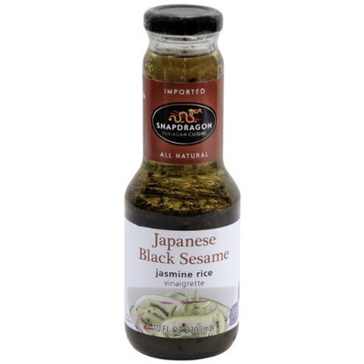 Snapdragon Japanese Black Sesame Vinaigrette, 10.1-Ounce Bottles (Pack of 6)