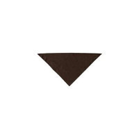Ahi Mirage Pet Products 66-00 LGCO Plain Bandana Cocoa Large