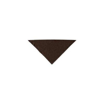 Ahi Mirage Pet Products 66-00 LGCO Plain Bandana Cocoa Large