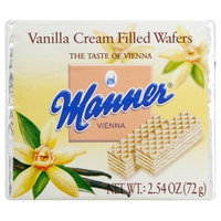 Manner Wafers Vanilla Pocket Pack, 2.54-Ounce (Pack of 12)
