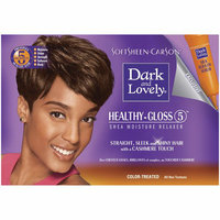 SoftSheen-Carson Dark And Lovely Healthy-Gloss 5 Shea Moisture Relaxer Color-Treated Hair Treatment Kit