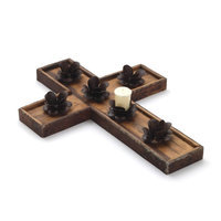 Go Home, Ltd. Vintage Hip Rustic Rose Cross
