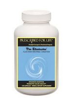 Prescribed For Life The Eliminator - All Natural Herbal Intestinal Cleanser & Parasite Extraction, 120 Capsules