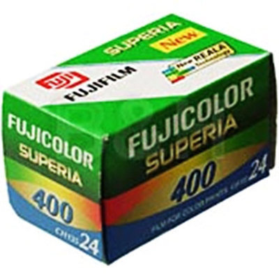 Fujifilm CH135-24 Superia X-TRA ISO 400 35mm Color Film - 24 Exposures