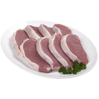 Boneless Pork Chops - 8 ct