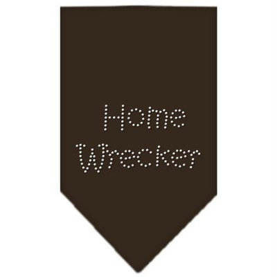 Ahi Home Wrecker Rhinestone Bandana Cocoa Small
