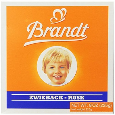 Brandt Zwieback, 8-Ounce Boxes (Pack of 10)